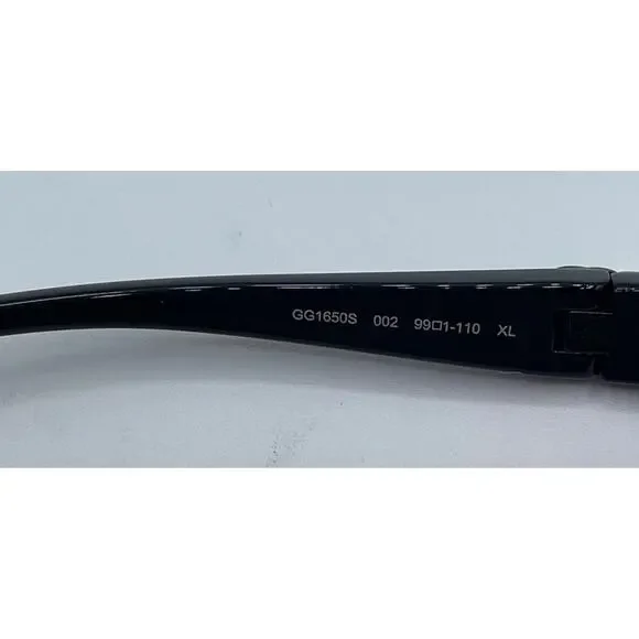 GUCCI Shield GG1650S 002 Black Pink Unisex Sunglasses - Picture 10 of 11